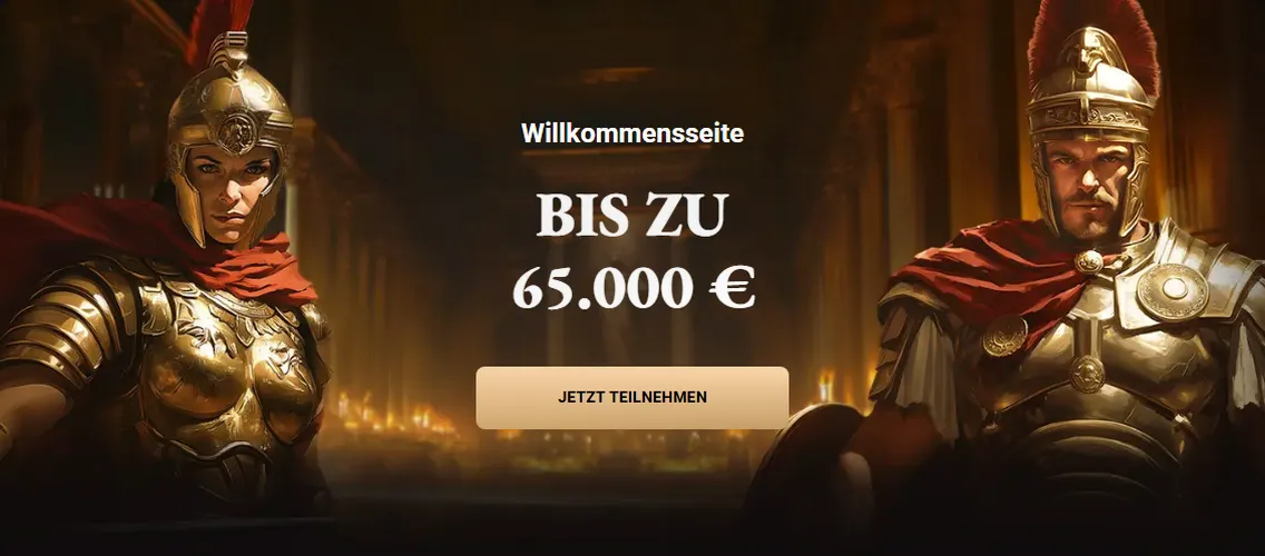 Legionbet — bis zu 65.000 € über 3 Einzahlungen